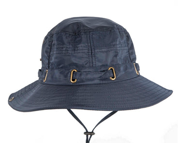Navy casual weatherproof bucket golf hat SP514