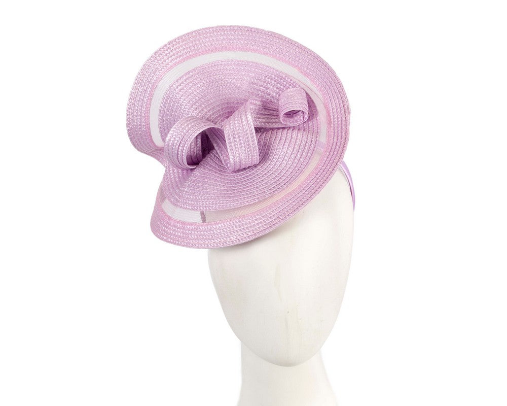 Lilac fascinator-0