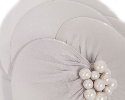 Large silver flower fascinator-2
