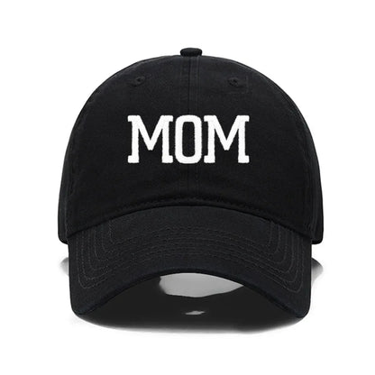 Embroidered Cotton Baseball Cap MOM and DAD Multivariant-22