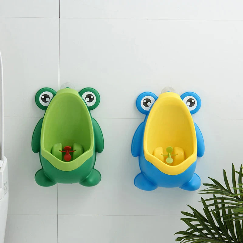 Frog-shaped Wall-mounted Potty Training Urinal for children Multivariant-1