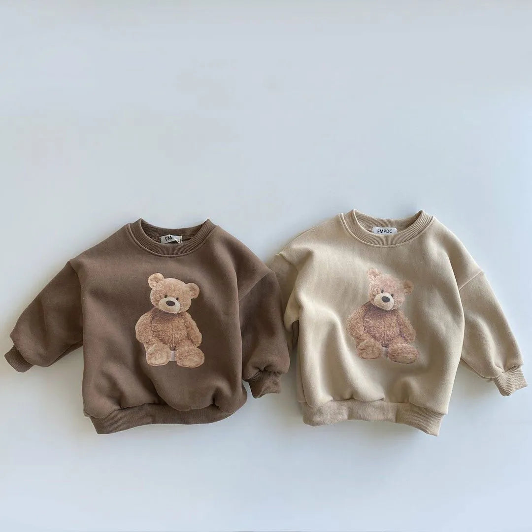 Sweatshirt with Teddy Bear for Children Multivariant-4