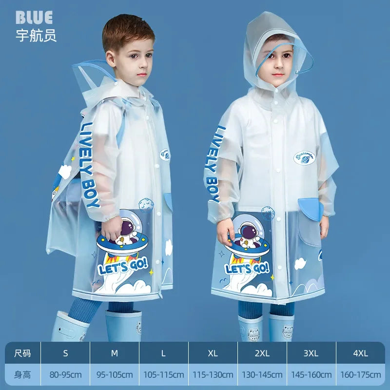 Fantasy raincoat for children multivariant-4