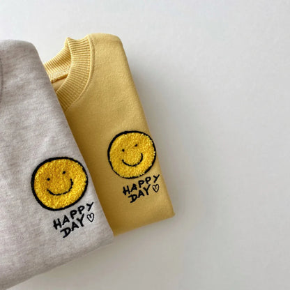 Cotton tracksuit set 2 pcs sweatshirt and trousers for children Multivariant-2