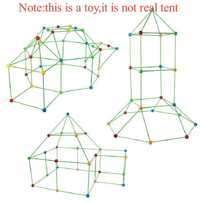 Creative Fort Building Blocks Children's Indoor Tent-2