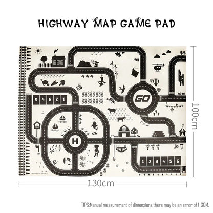 Children's Play Mat "Streets in the City" Multivariant-4