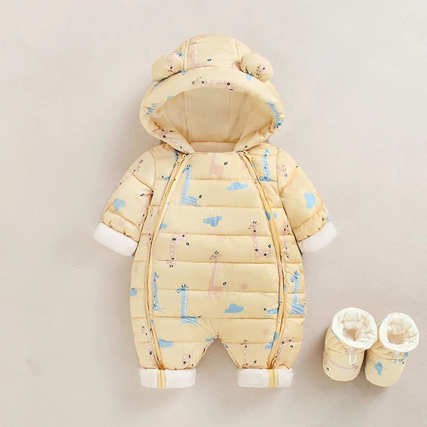 Breathable thermal suit with multi-variant double zip-4