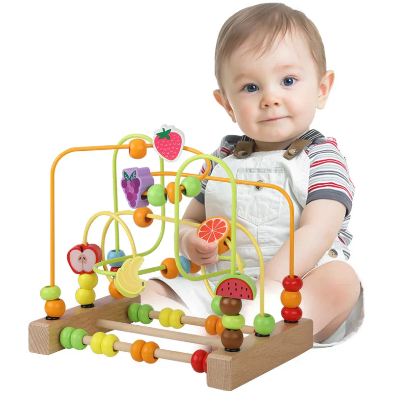 Wooden Maze Toy for children multivariant-3