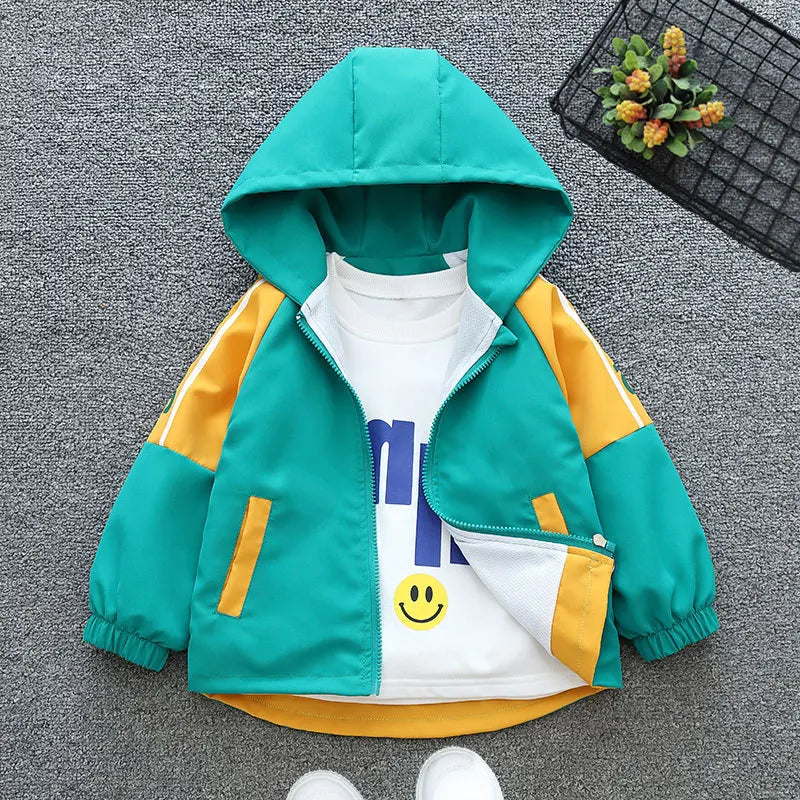 Sport Jacket with Hood for Children-2