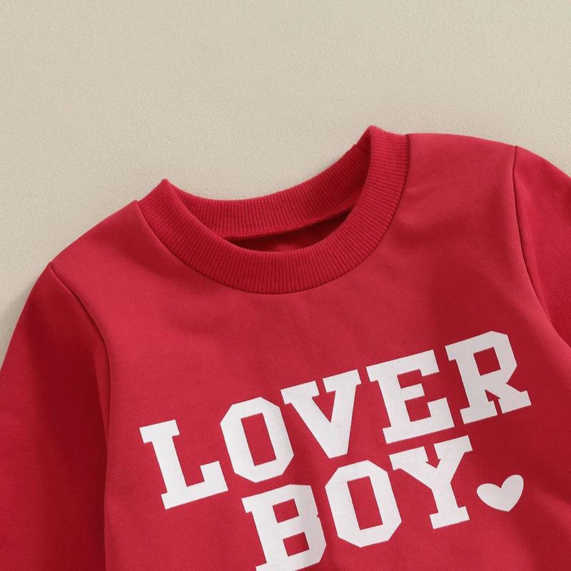 Pants and Sweatshirt Set for children "Lover Boy"-3