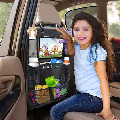 Car Backseat Organizer with Touch Screen Tablet Holder Multivariant-2
