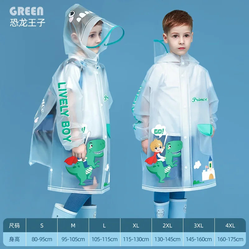 Fantasy raincoat for children multivariant-2