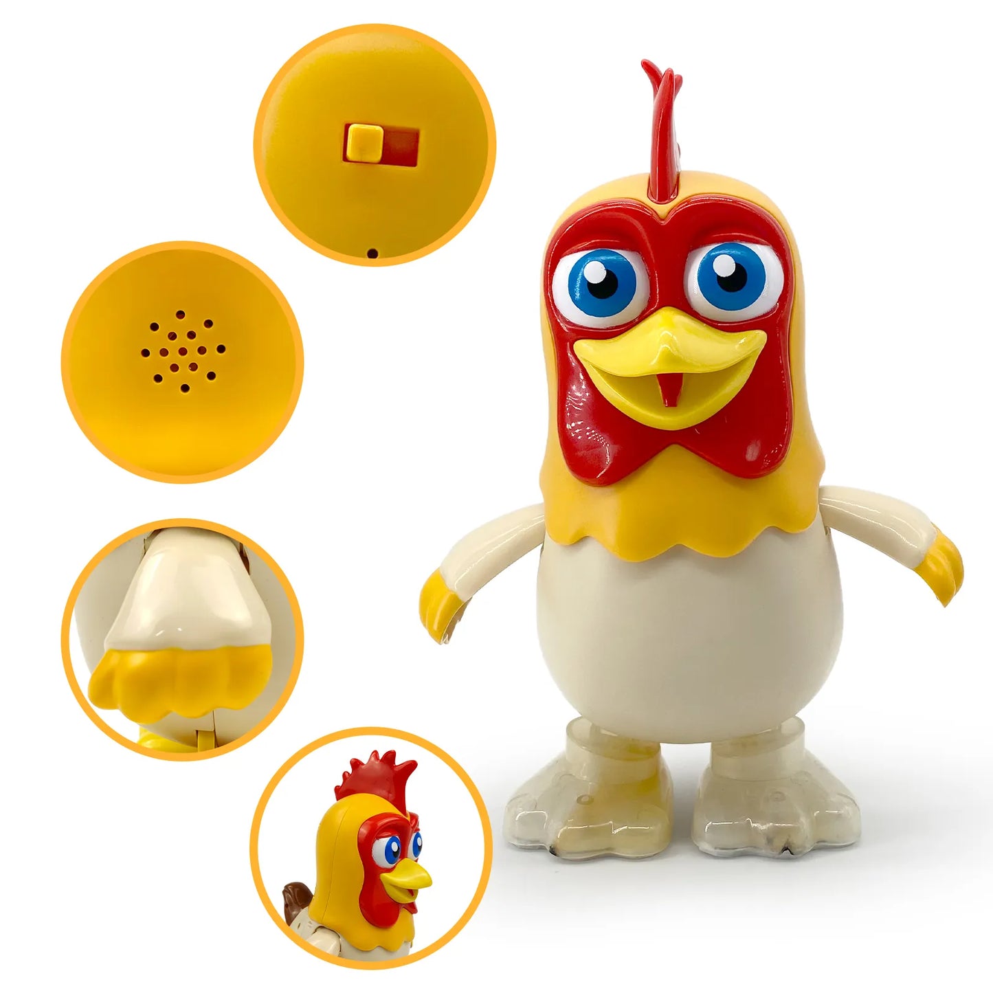 Interactive Musical Dancing Chicken-4