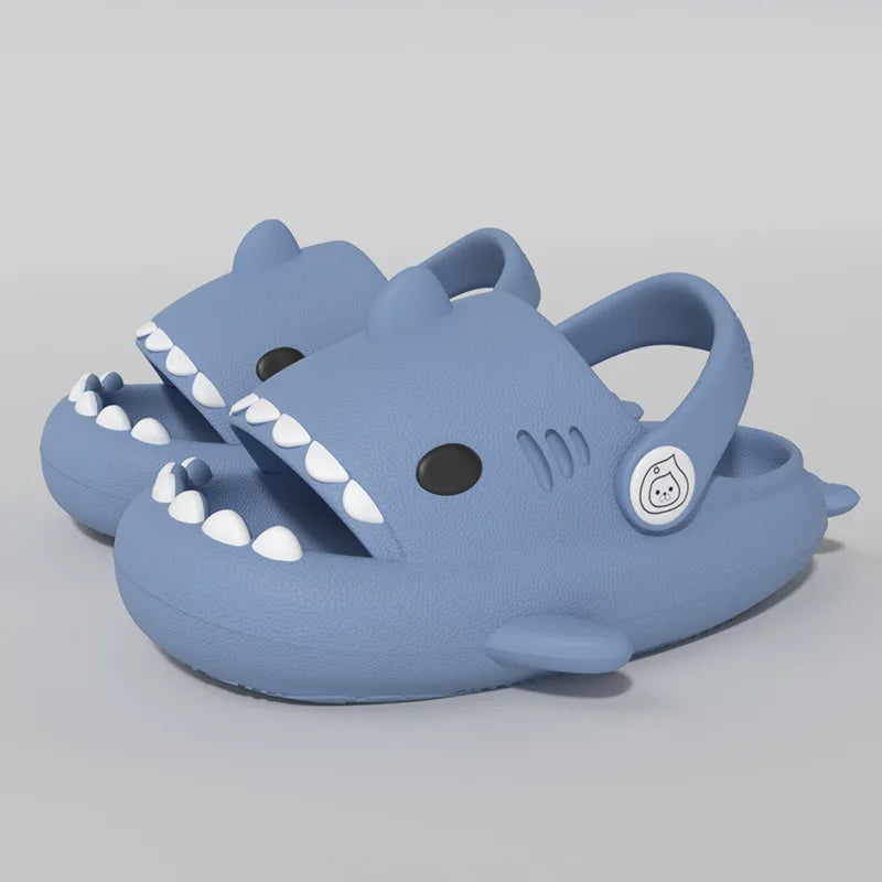 Non-slip Eva Shark Slippers for Children Multivariant-6