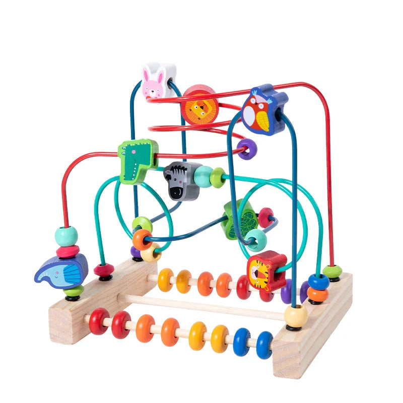 Wooden Maze Toy for children multivariant-5