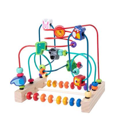 Wooden Maze Toy for children multivariant-5