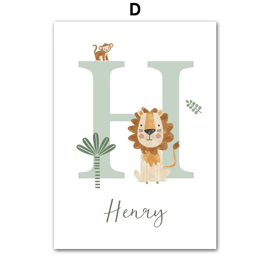 Decorative Picture "Jungle Animals" Multivariant-8