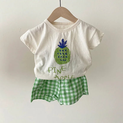 Summer Pajama Set "Fruit" for children mutivariant-4