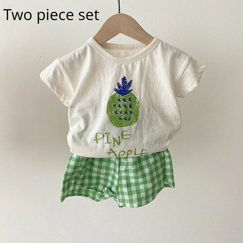 Summer Pajama Set "Fruit" for children mutivariant-6