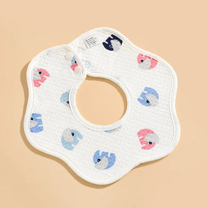 Cotton Waterproof Bib for newborns, multivariant-14