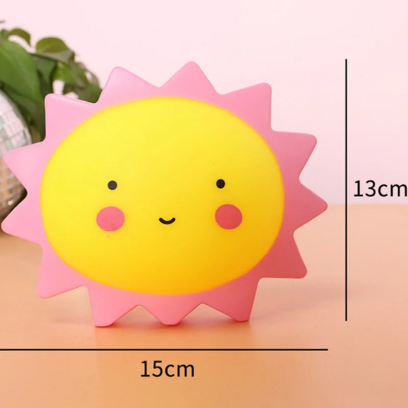 Multivariant Cloud Ice Cream Moon Decorative Lights for Children-7