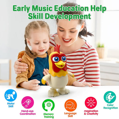 Interactive Musical Dancing Chicken-1