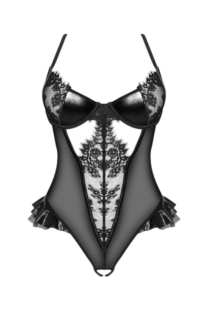 Sheer Lace Teddy Beauty Night Rafaella-3
