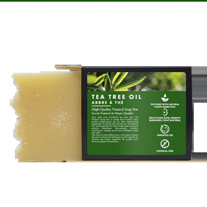 Natural Tea Tree Soap Bar with Goat’s Milk – Soothing & Hydrating Skincare-1