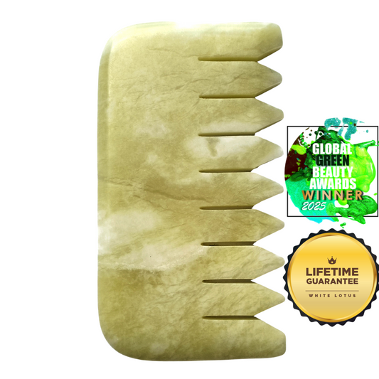 Jade Body Comb & Jade Scalp Comb all in one US-0