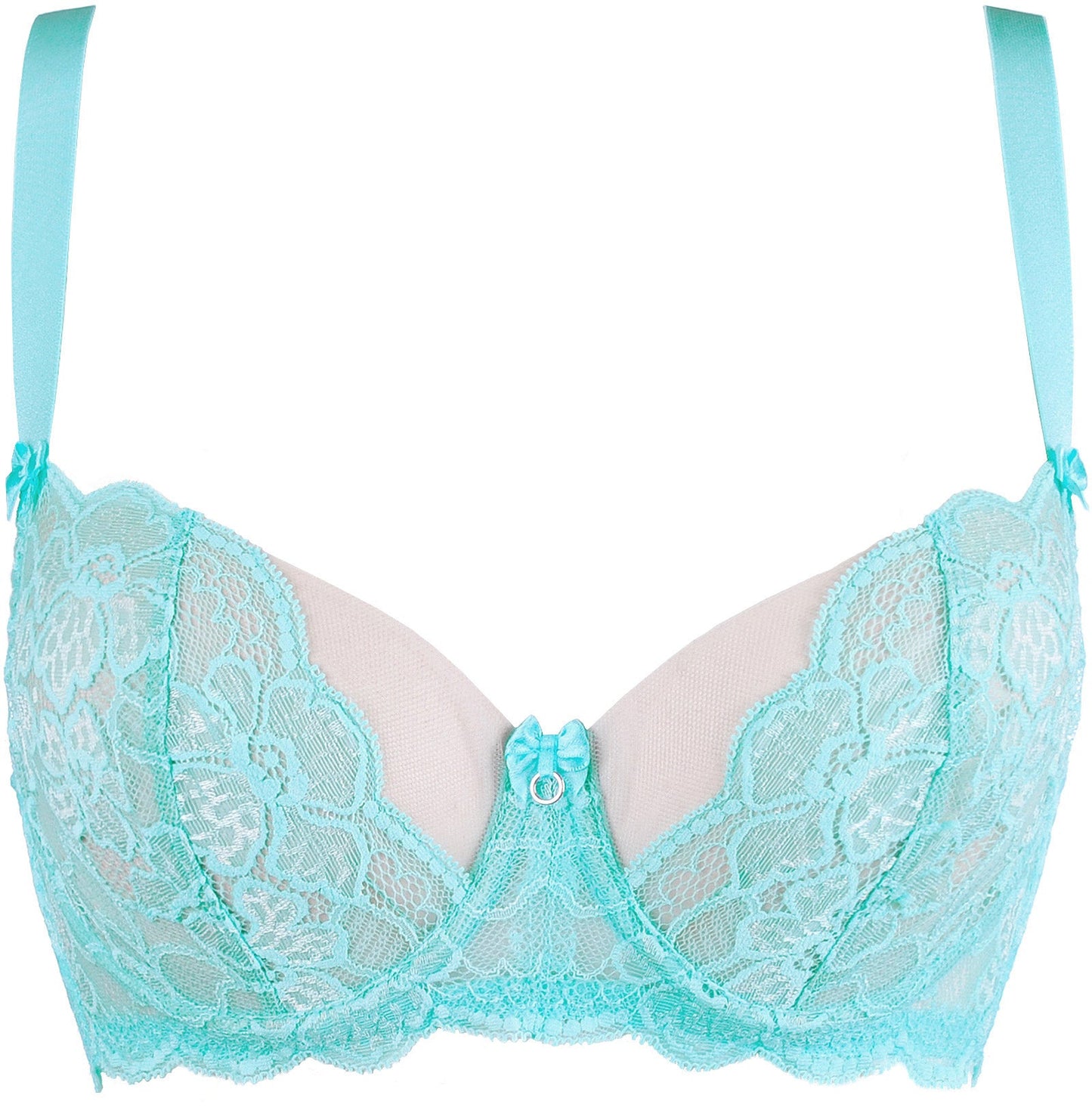 Floral Lace Balconette Bra Axami Allure-4