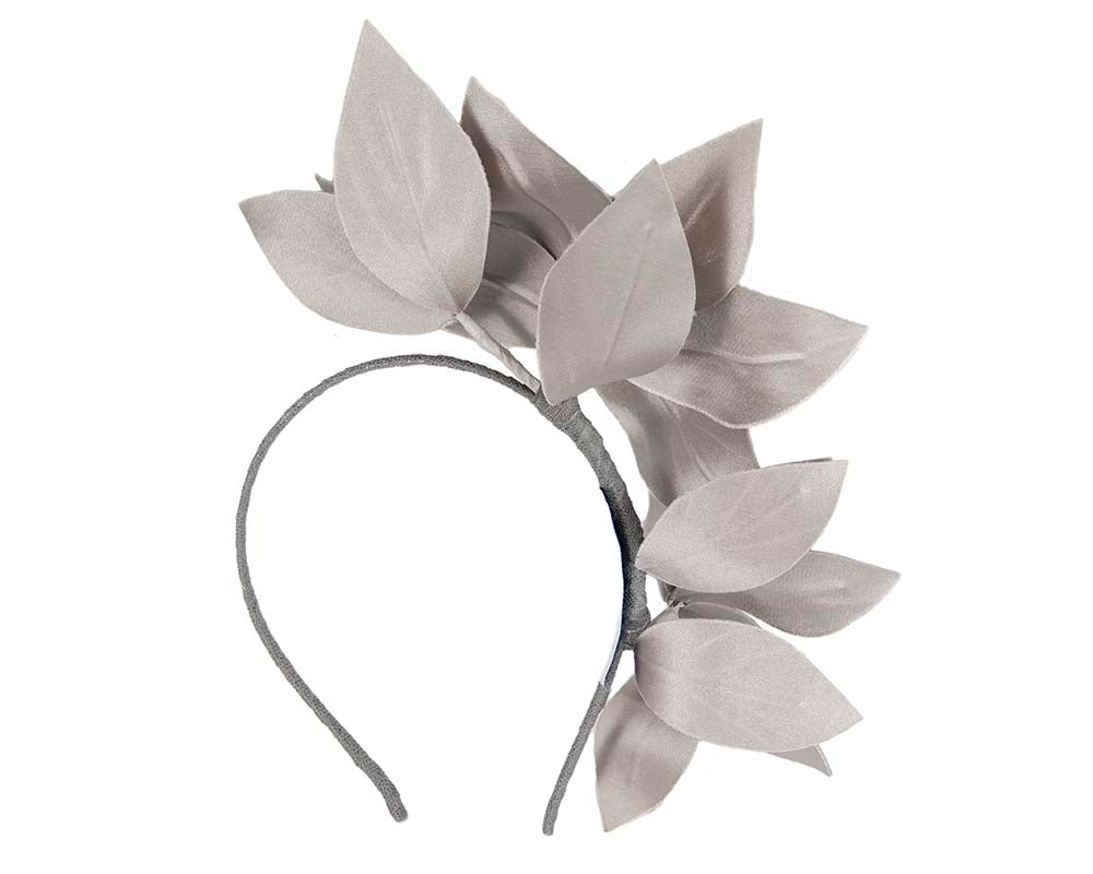 Bespoke silver flower headband