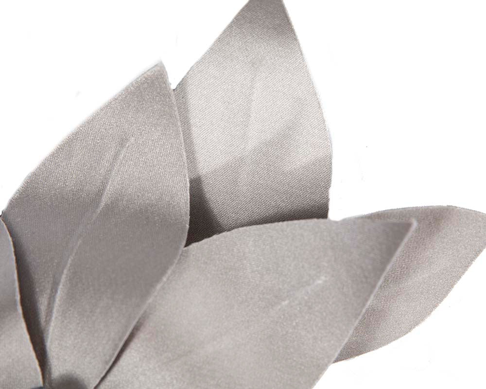 Bespoke silver flower headband