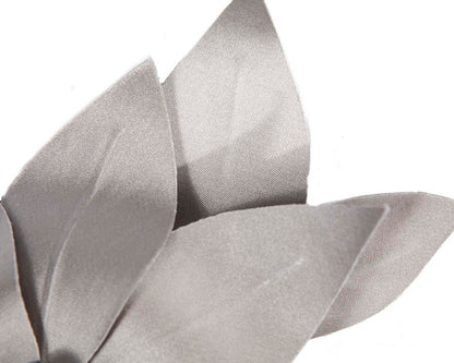 Bespoke silver flower headband