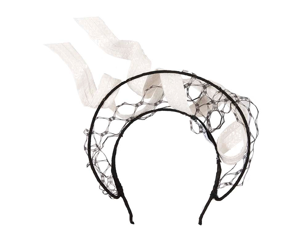 Black & White fascinator headband by BELEIVERA