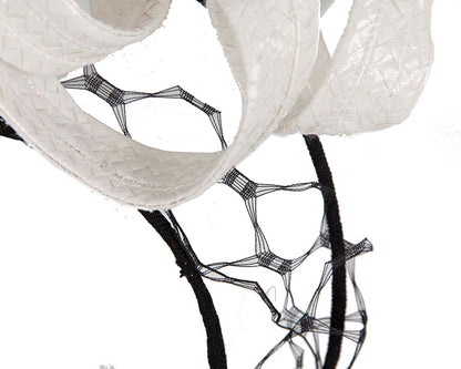 Black & White fascinator headband by BELEIVERA