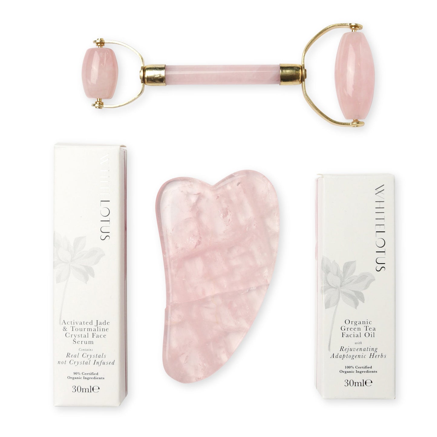 Rose Quartz Crystal Facial