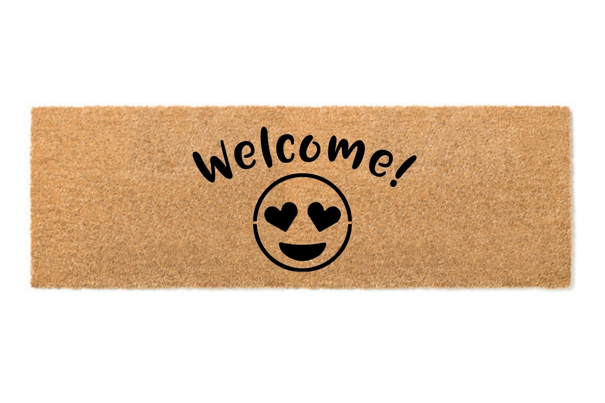 Welcome! (Emoji) Doormat