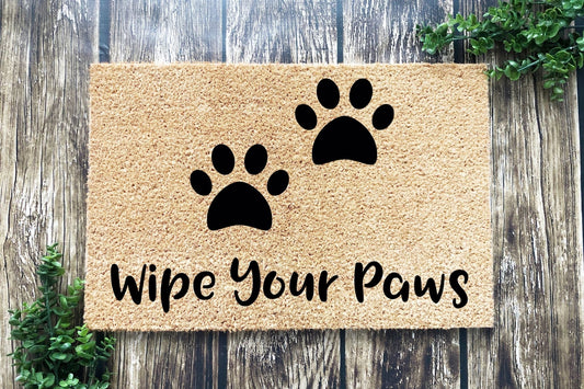 Wipe Your Paws Doormat