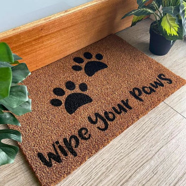 Wipe Your Paws Doormat