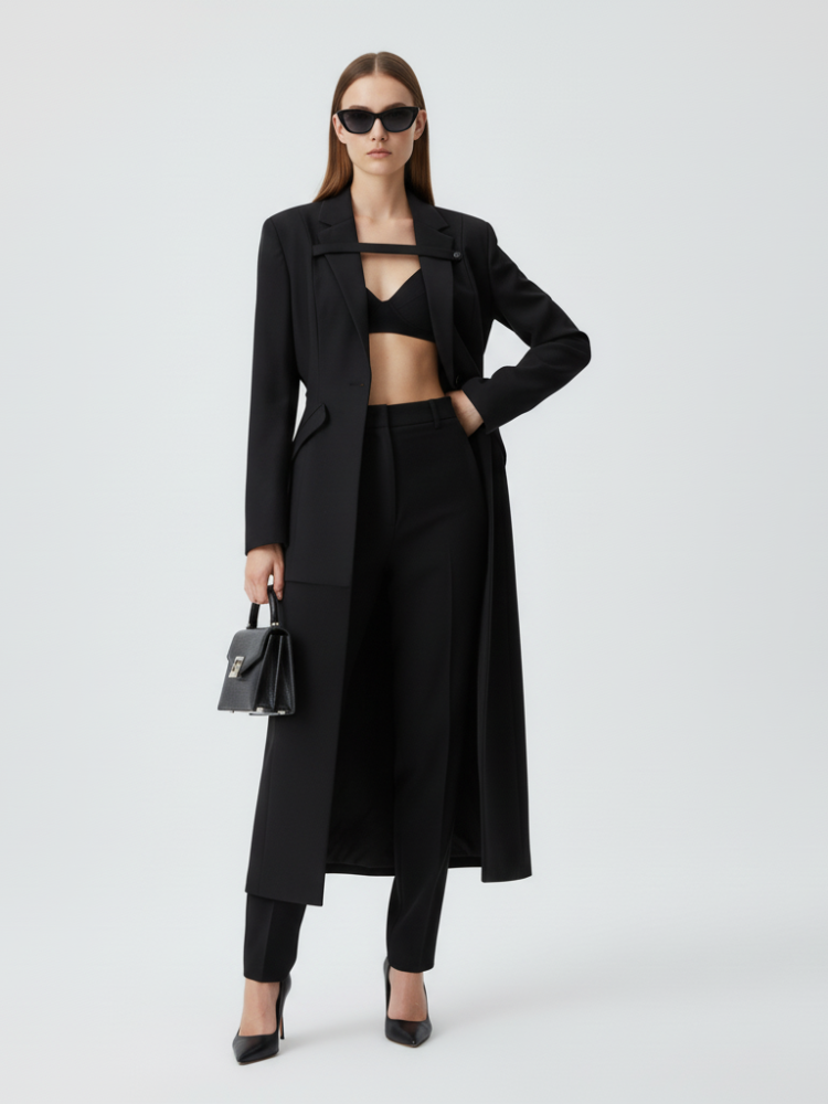 Women's Long Jacket DUMBO COUTURE BYMANYC ® New York-2