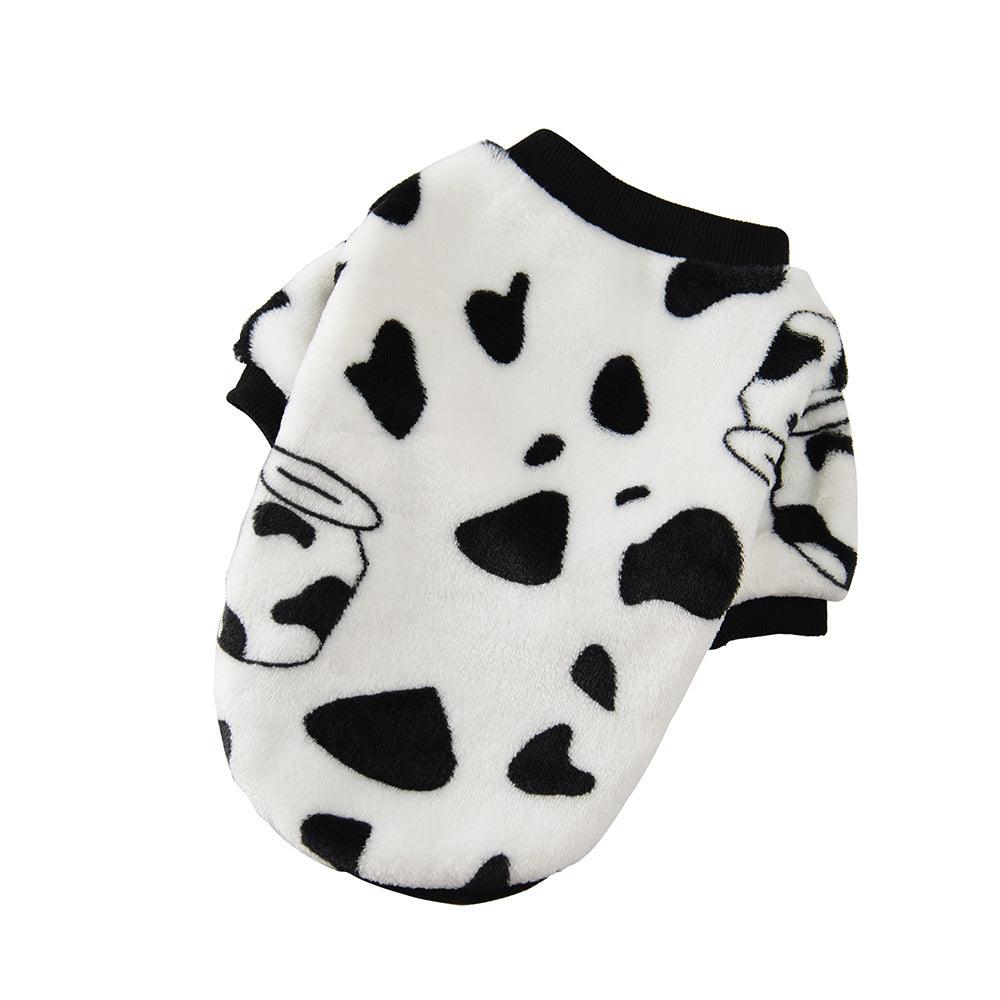 Warm And Stylish Cotton Pet Vest - Perfect For Autumn And Winter Adventures