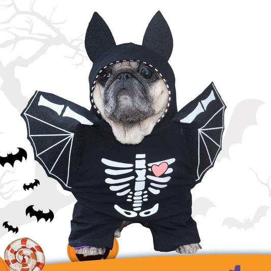 Black Bat Stand Up Dog Transformation Outfit