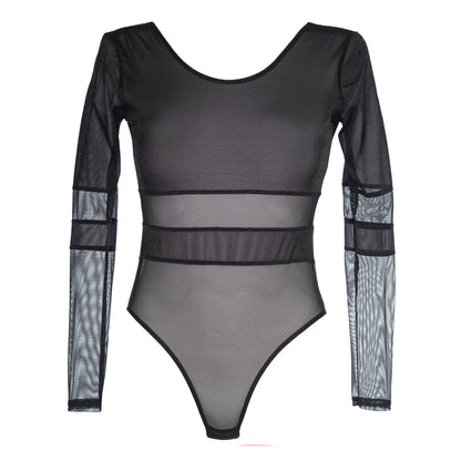 Axami Miami Vibe Sheer Shimmer Mesh Teddy-2