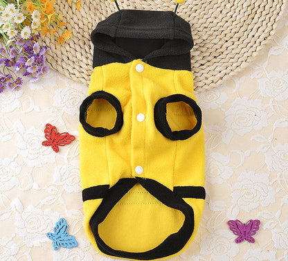 Buzzing Bee Pet Apparel: Soft Fleece Clothes For Dogs And Cats