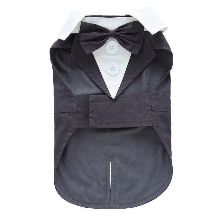 Elegant Canine Attire: Formal Dog Tuxedo Dress