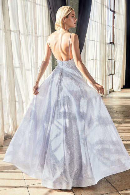 GLITTER A-LINE GOWN CDCD205-1