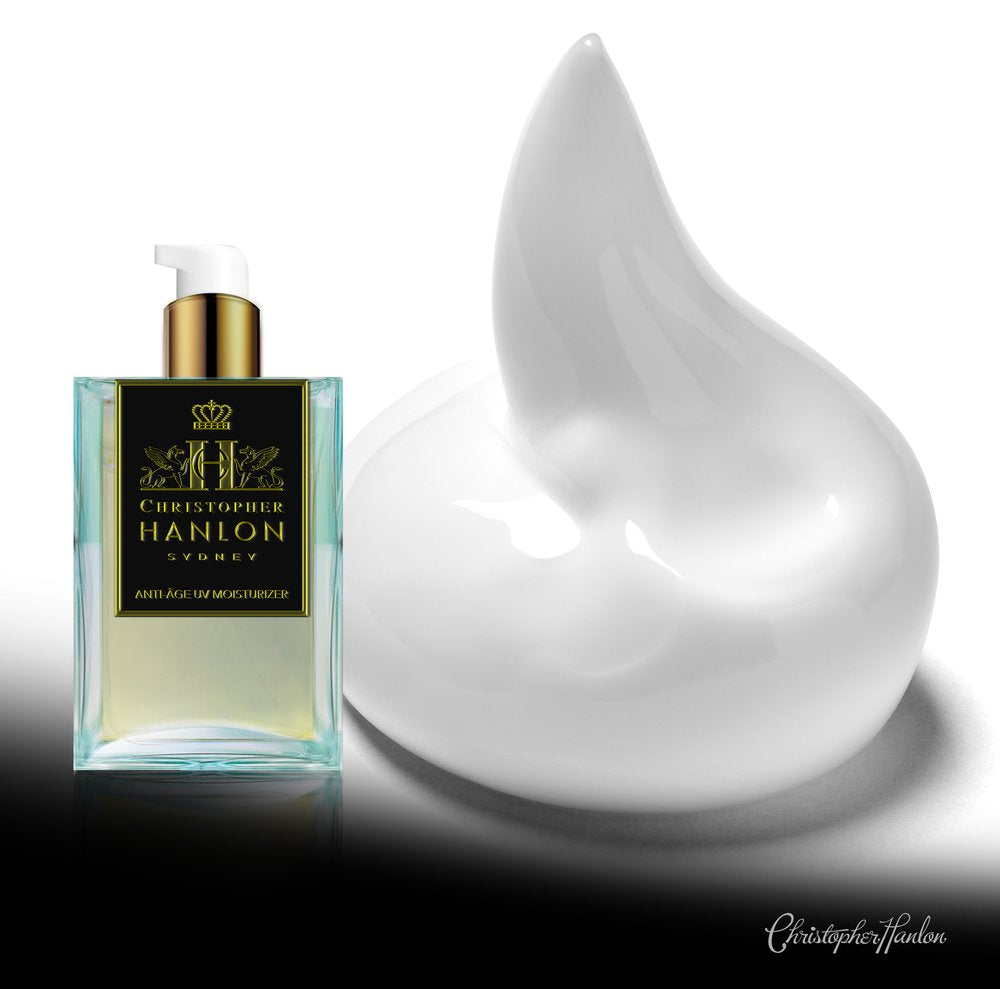 ANTI ÂGE UV MOISTURIZER | AFTER SHAVE LOTION FOR MEN – Gold Rush Bergamot + Mint