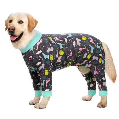 Cosmic Canine Couture: Stylish Sterilized Clothing For Medium And Large Dogs