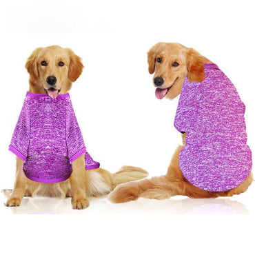 Cozy Acrylic Sweatshirt For Big Dogs - Multiple Colors & Sizes Available