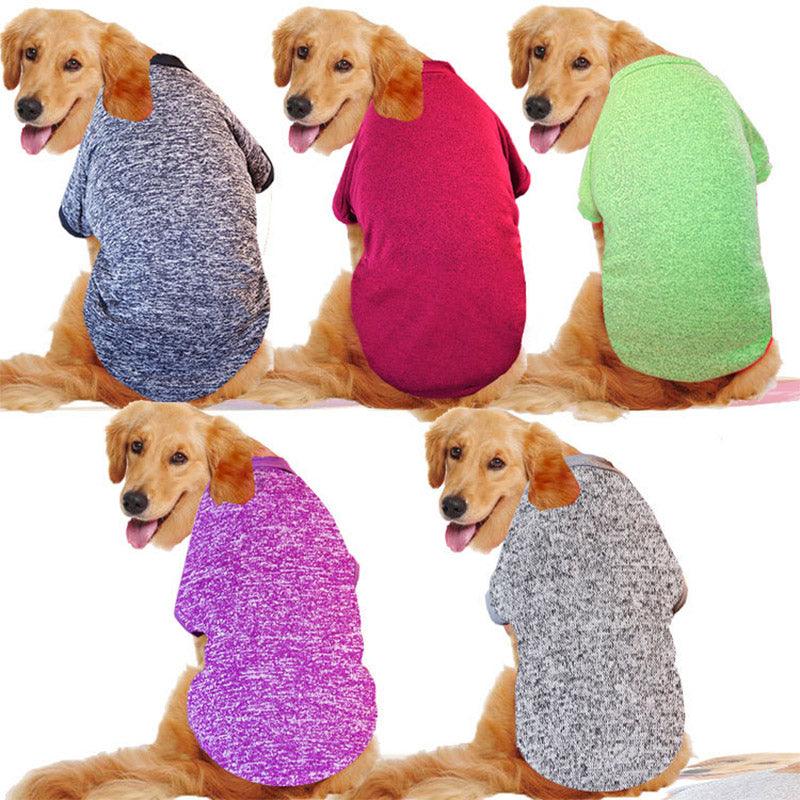 Cozy Acrylic Sweatshirt For Big Dogs - Multiple Colors & Sizes Available